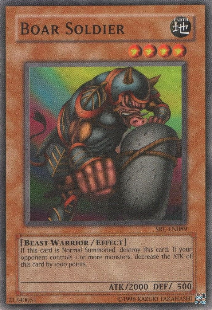 Boar Soldier [SRL-EN089] Common | Good Games Morley
