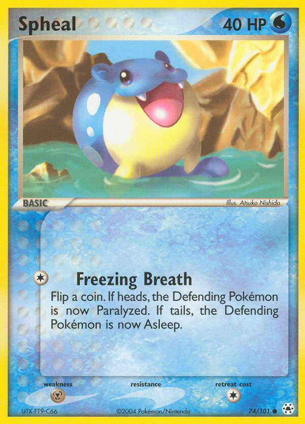 Spheal (74/101) [EX: Hidden Legends] | Good Games Morley