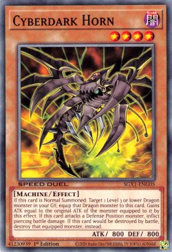 Cyberdark Horn [SGX1-ENG05] Common | Good Games Morley