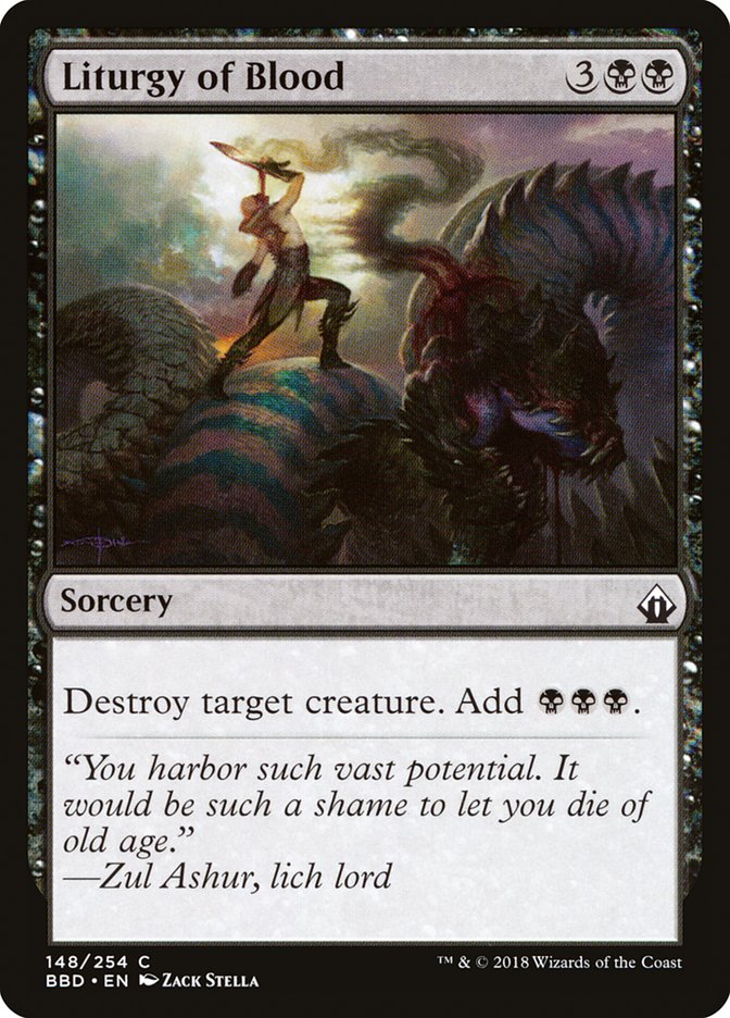 Liturgy of Blood [Battlebond] | Good Games Morley