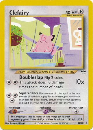 Clefairy (30/111) [Neo Genesis Unlimited] | Good Games Morley