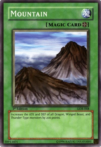 Mountain [LOB-048] Common | Good Games Morley