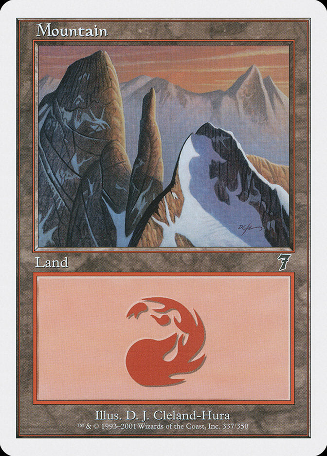 Mountain (337) [Seventh Edition] | Good Games Morley