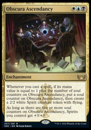 Obscura Ascendancy (Promo Pack) [Streets of New Capenna Promos] | Good Games Morley