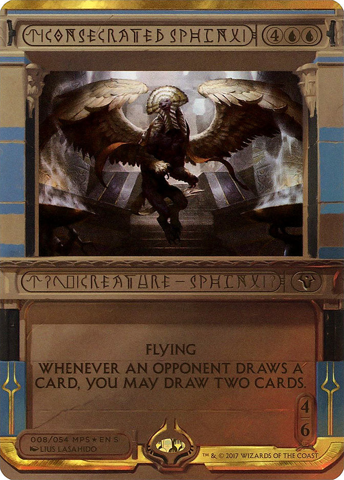 Consecrated Sphinx (Invocation) [Amonkhet Invocations] | Good Games Morley