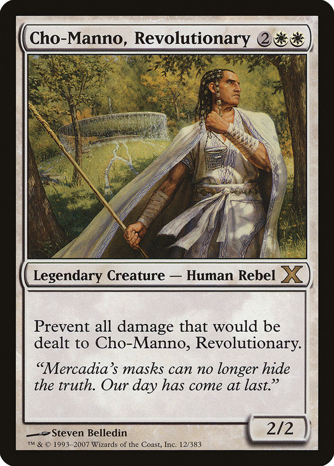 Cho-Manno, Revolutionary [Tenth Edition] | Good Games Morley