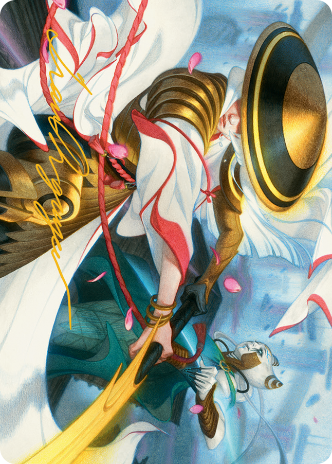 Cut Short Art Card (Gold-Stamped Signature) [March of the Machine Art Series] | Good Games Morley