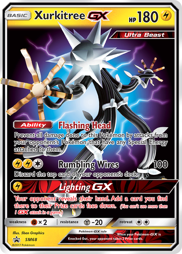 Xurkitree GX (SM68) [Sun & Moon: Black Star Promos] | Good Games Morley