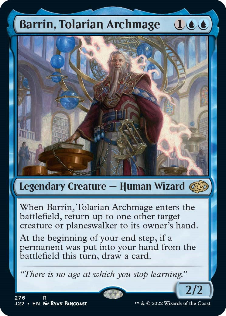 Barrin, Tolarian Archmage [Jumpstart 2022] | Good Games Morley