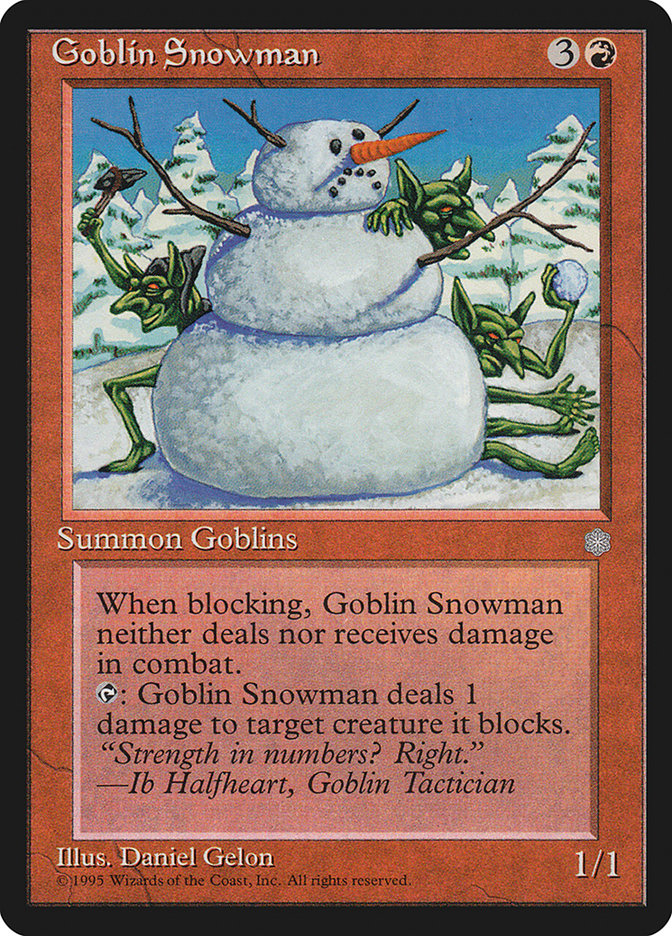 Goblin Snowman [Ice Age] | Good Games Morley