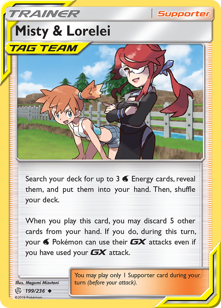 Misty & Lorelei (199/236) [Sun & Moon: Cosmic Eclipse] | Good Games Morley