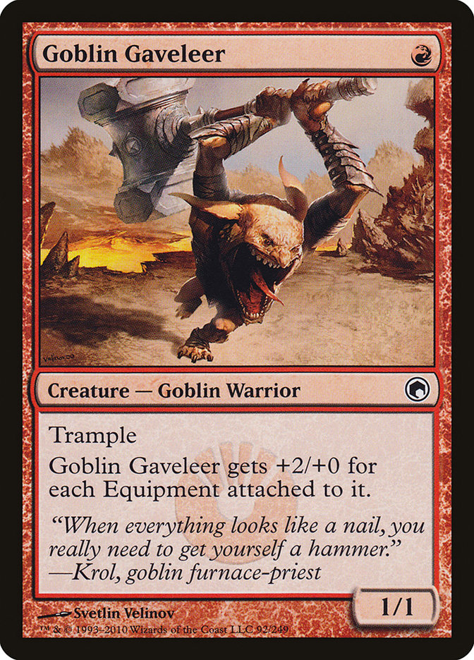 Goblin Gaveleer [Scars of Mirrodin] | Good Games Morley