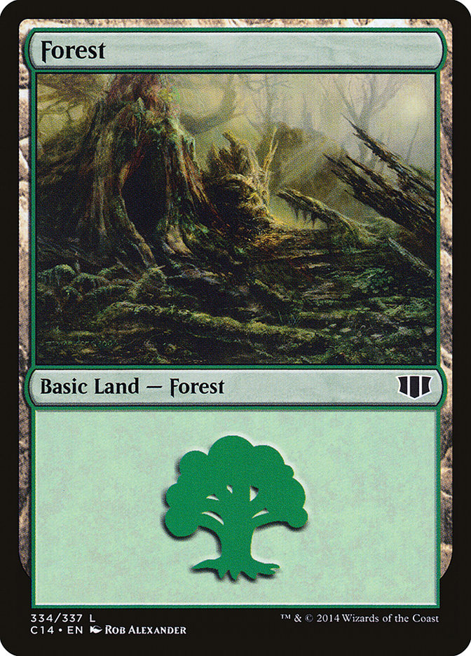 Forest (334) [Commander 2014] | Good Games Morley