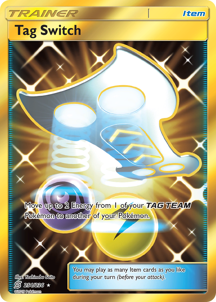 Tag Switch (254/236) [Sun & Moon: Unified Minds] | Good Games Morley