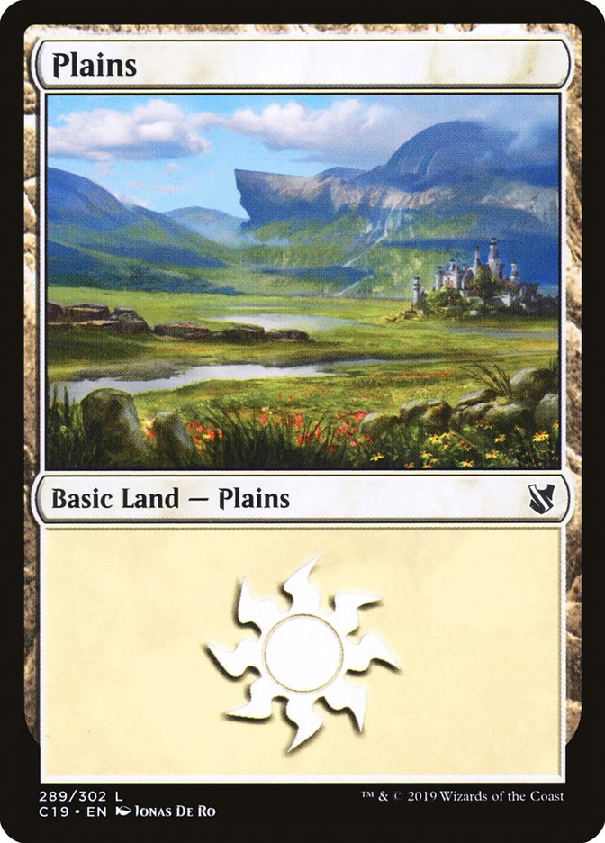Plains (289) [Commander 2019] | Good Games Morley
