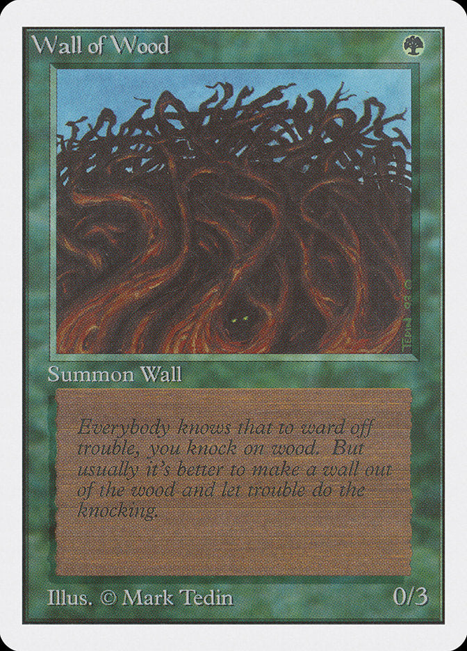 Wall of Wood [Unlimited Edition] | Good Games Morley