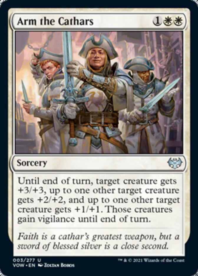 Arm the Cathars [Innistrad: Crimson Vow] | Good Games Morley