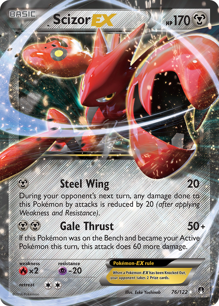 Scizor EX (76/122) [XY: BREAKpoint] | Good Games Morley