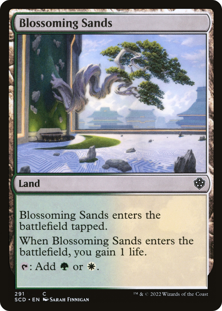 Blossoming Sands [Starter Commander Decks] | Good Games Morley
