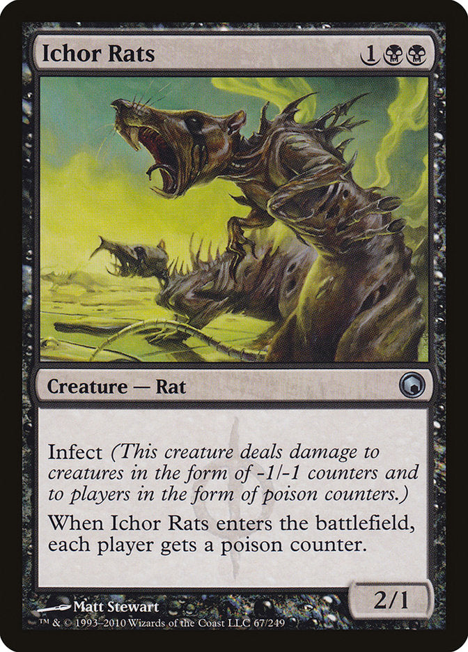 Ichor Rats [Scars of Mirrodin] | Good Games Morley