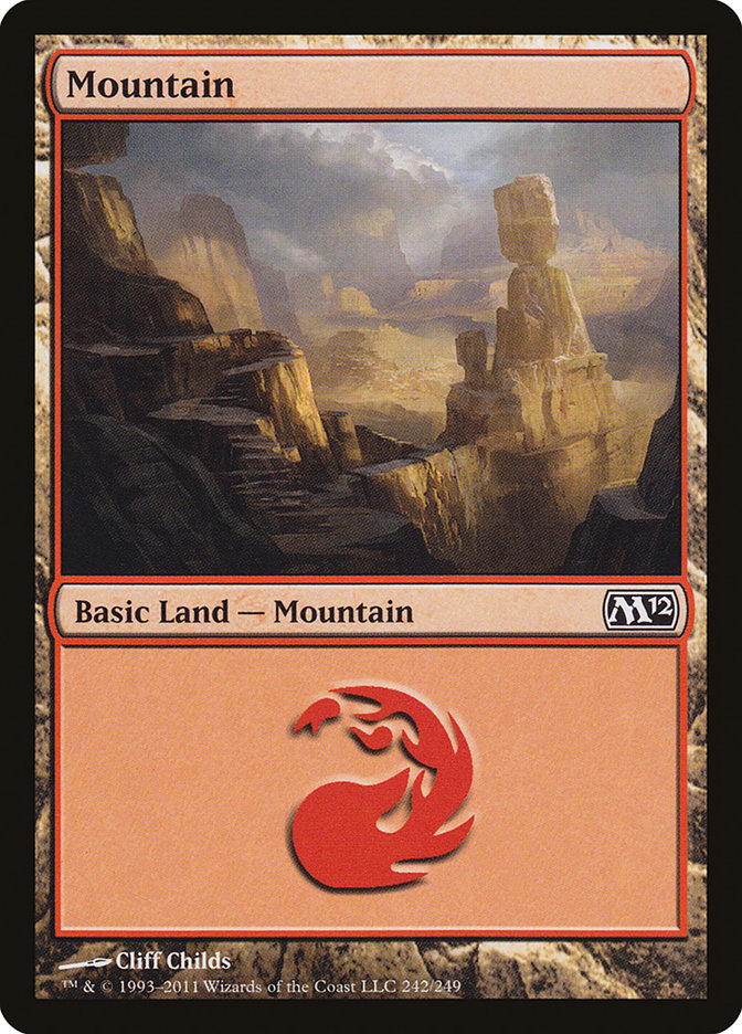 Mountain (242) [Magic 2012] | Good Games Morley