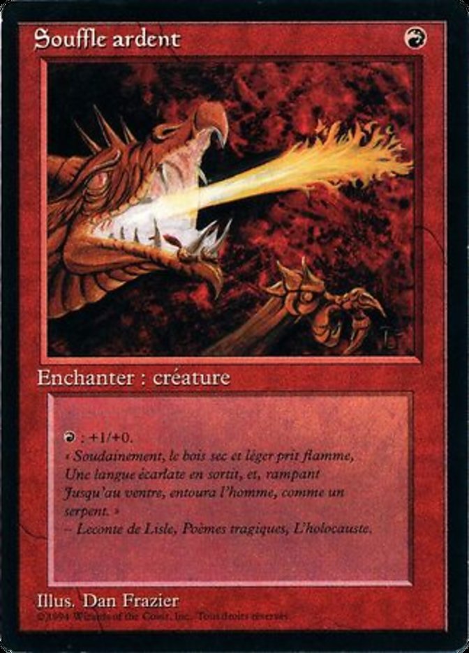 Firebreathing [Foreign Black Border] | Good Games Morley