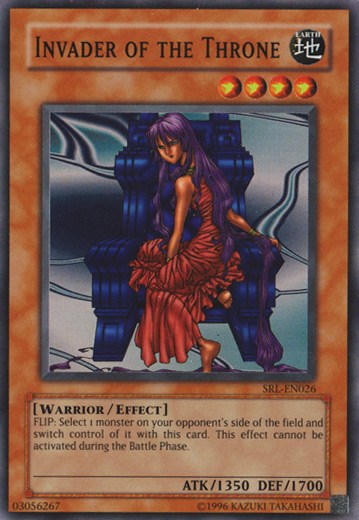 Invader of the Throne [SRL-EN026] Super Rare | Good Games Morley