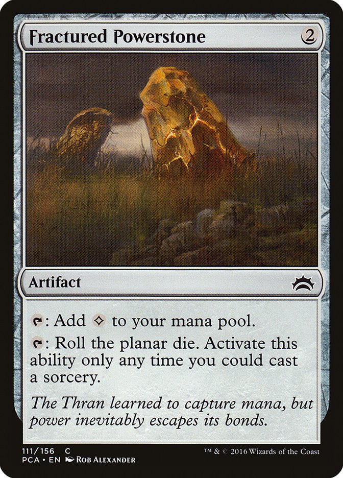 Fractured Powerstone [Planechase Anthology] | Good Games Morley