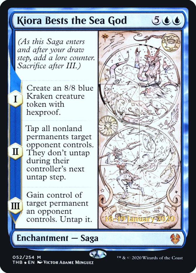 Kiora Bests the Sea God [Theros Beyond Death Prerelease Promos] | Good Games Morley