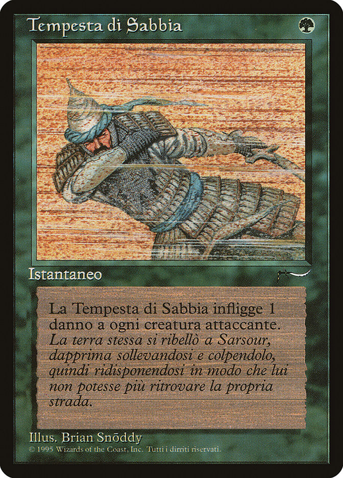 Sandstorm (Italian) - "Tempesta di Sabbia" [Rinascimento] | Good Games Morley