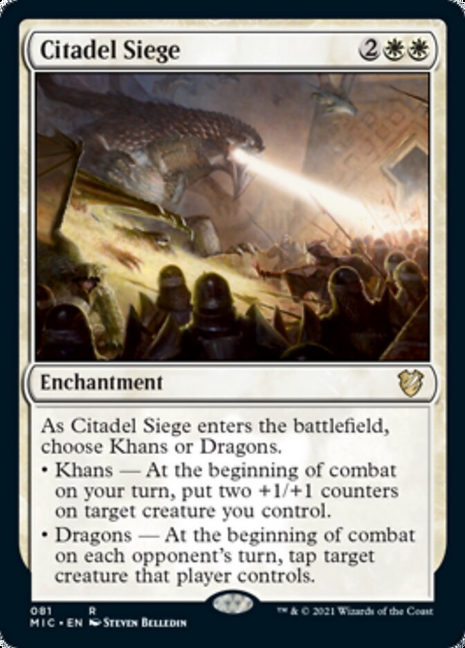 Citadel Siege [Innistrad: Midnight Hunt Commander] | Good Games Morley