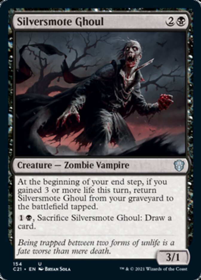 Silversmote Ghoul [Commander 2021] | Good Games Morley