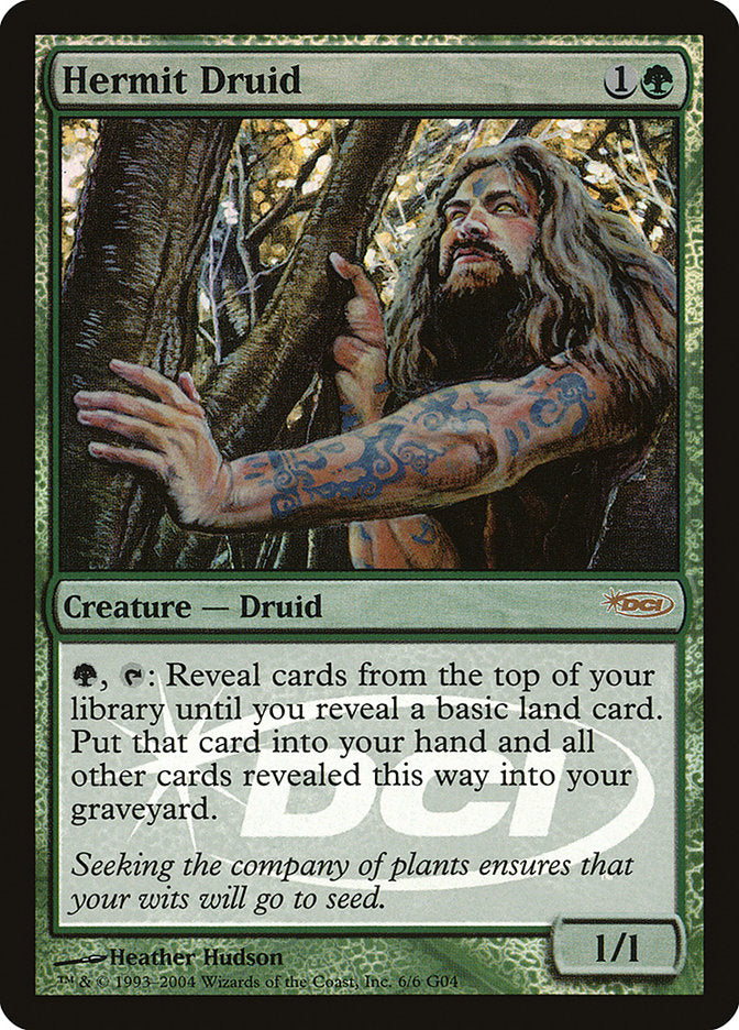 Hermit Druid [Judge Gift Cards 2004] | Good Games Morley