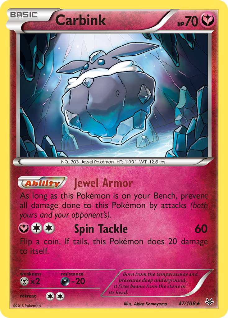 Carbink (47/108) [XY: Roaring Skies] | Good Games Morley