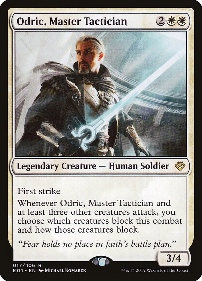 Odric, Master Tactician [Archenemy: Nicol Bolas] | Good Games Morley