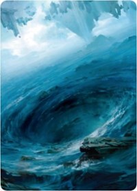Island 3 Art Card [Zendikar Rising Art Series] | Good Games Morley
