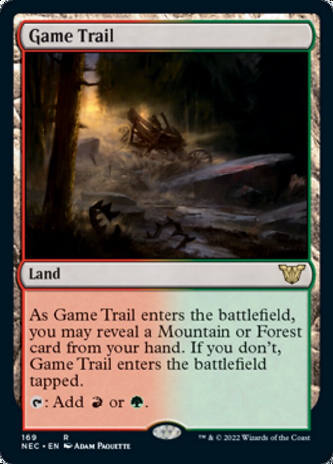 Game Trail [Kamigawa: Neon Dynasty Commander] | Good Games Morley