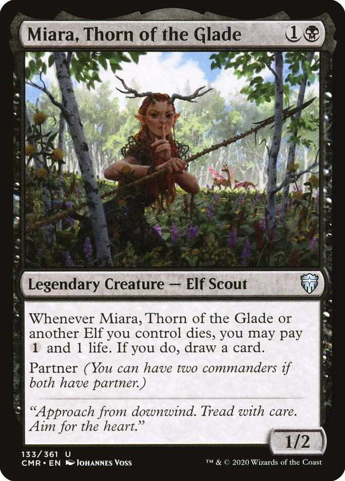 Miara, Thorn of the Glade [Commander Legends] | Good Games Morley