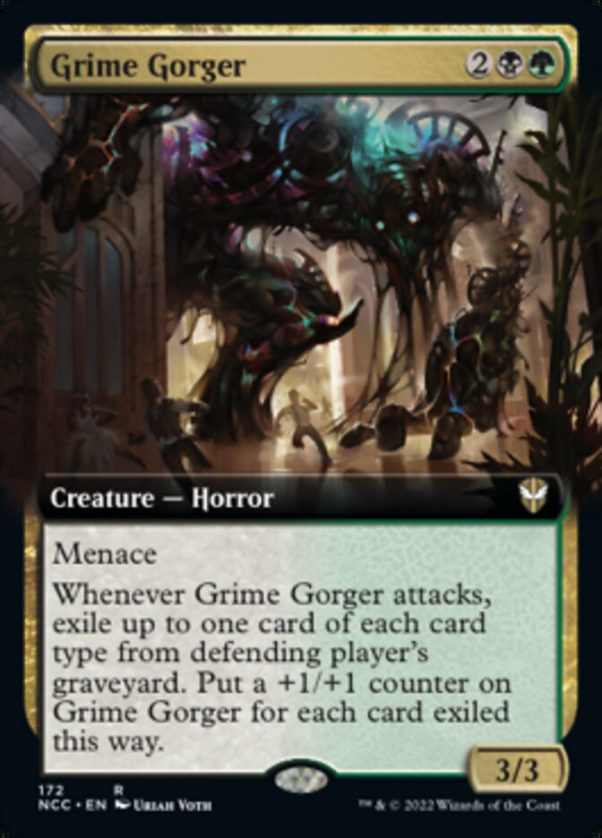 Grime Gorger (Extended Art) [Streets of New Capenna Commander] | Good Games Morley