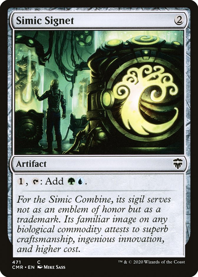 Simic Signet [Commander Legends] | Good Games Morley