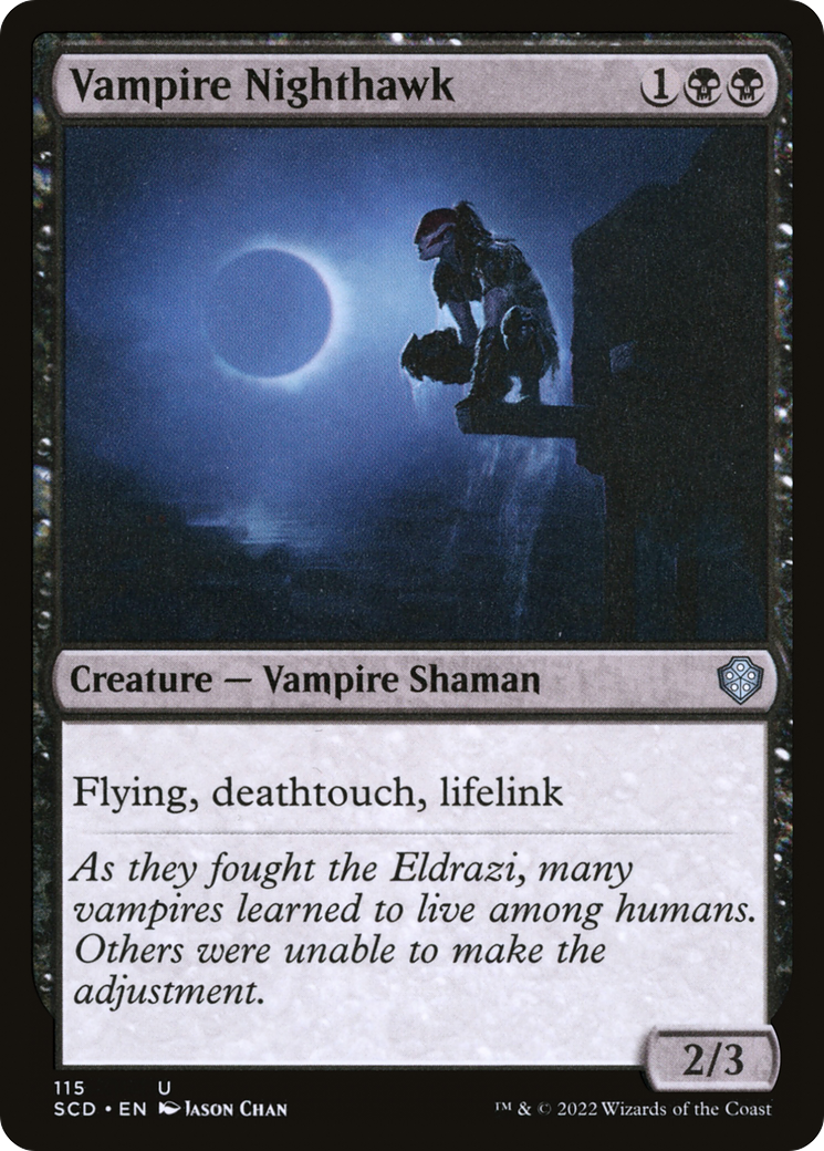 Vampire Nighthawk [Starter Commander Decks] | Good Games Morley