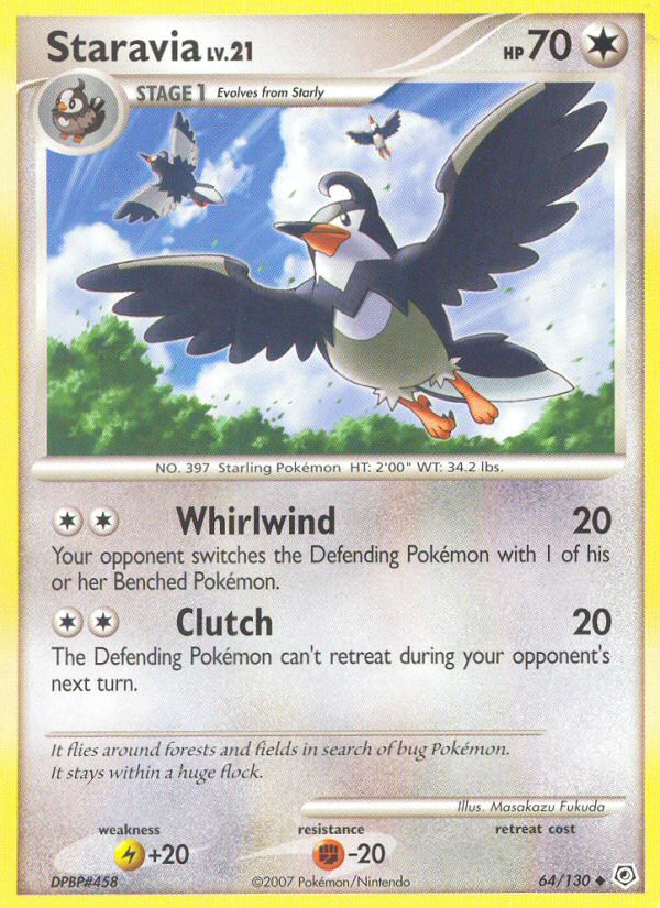 Staravia (64/130) [Diamond & Pearl: Base Set] | Good Games Morley