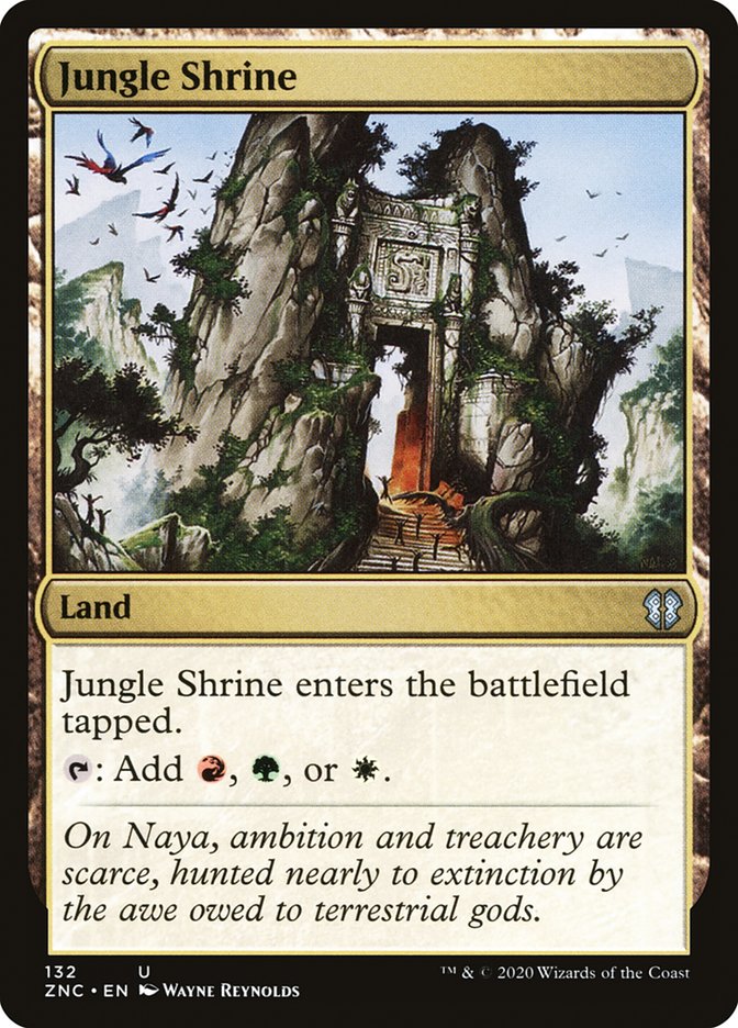 Jungle Shrine [Zendikar Rising Commander] | Good Games Morley