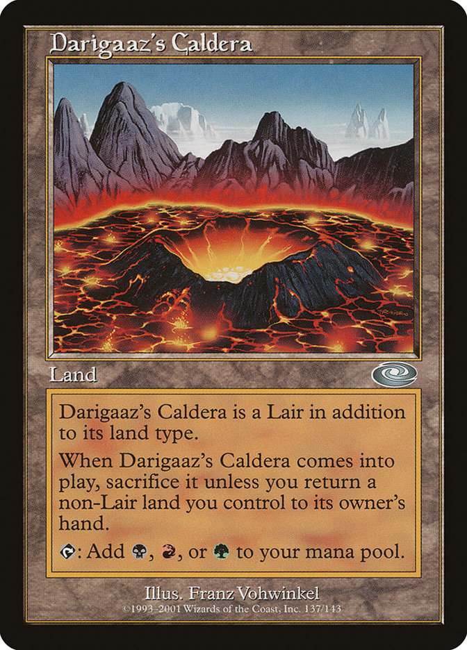 Darigaaz's Caldera [Planeshift] | Good Games Morley