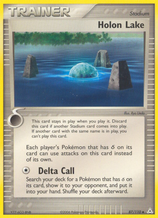 Holon Lake (87/110) [EX: Holon Phantoms] | Good Games Morley