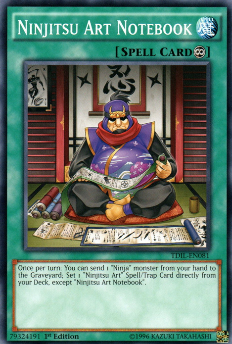 Ninjitsu Art Notebook [TDIL-EN081] Common | Good Games Morley