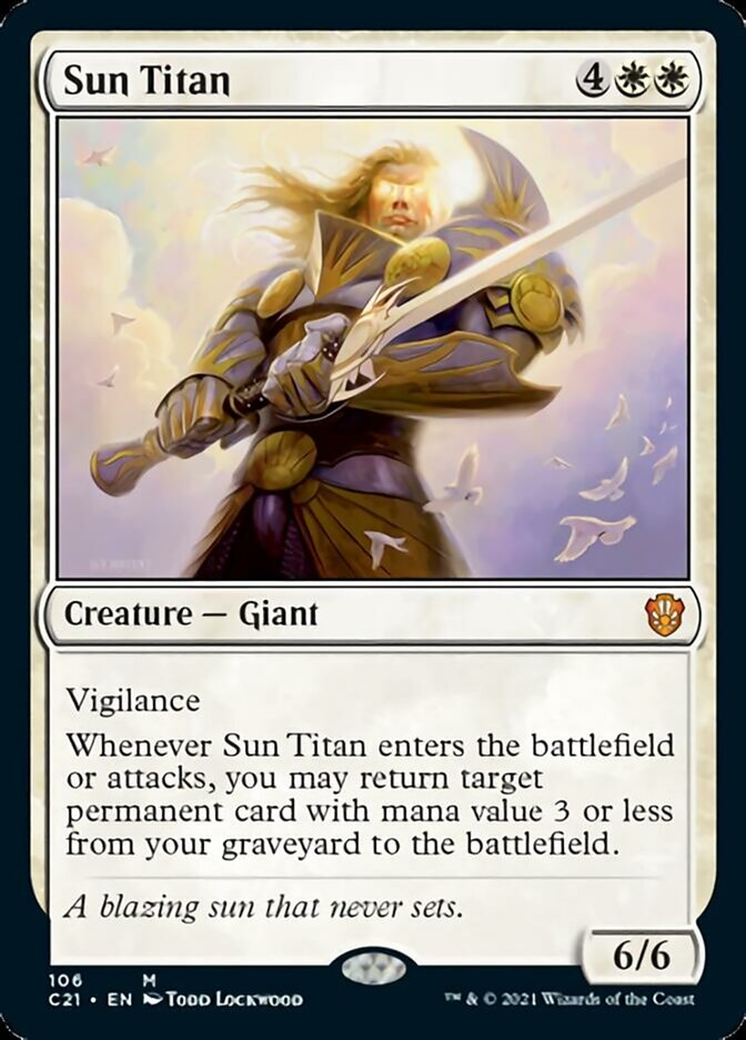 Sun Titan [Commander 2021] | Good Games Morley