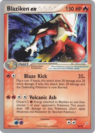 Blaziken ex (89/95) (Blaziken Tech - Chris Fulop) [World Championships 2004] | Good Games Morley