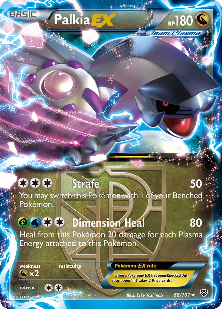 Palkia EX (66/101) [Black & White: Plasma Blast] | Good Games Morley