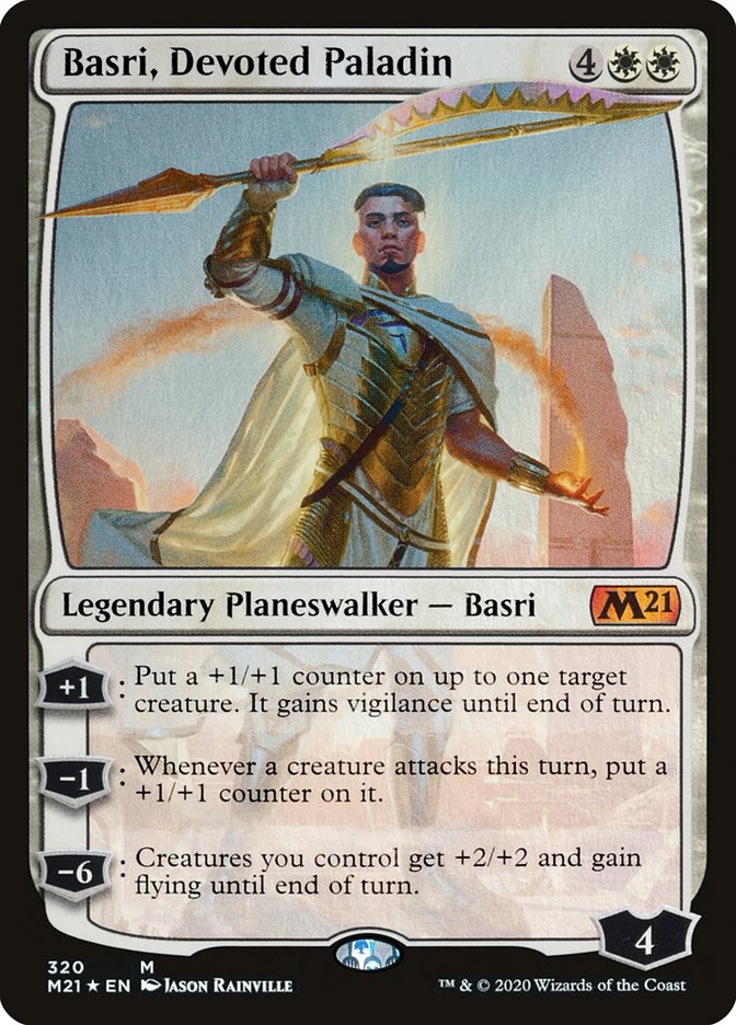 Basri, Devoted Paladin [Core Set 2021] | Good Games Morley